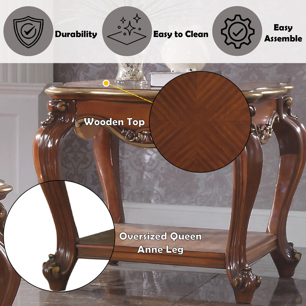 Picardy End Table - Ornate Home