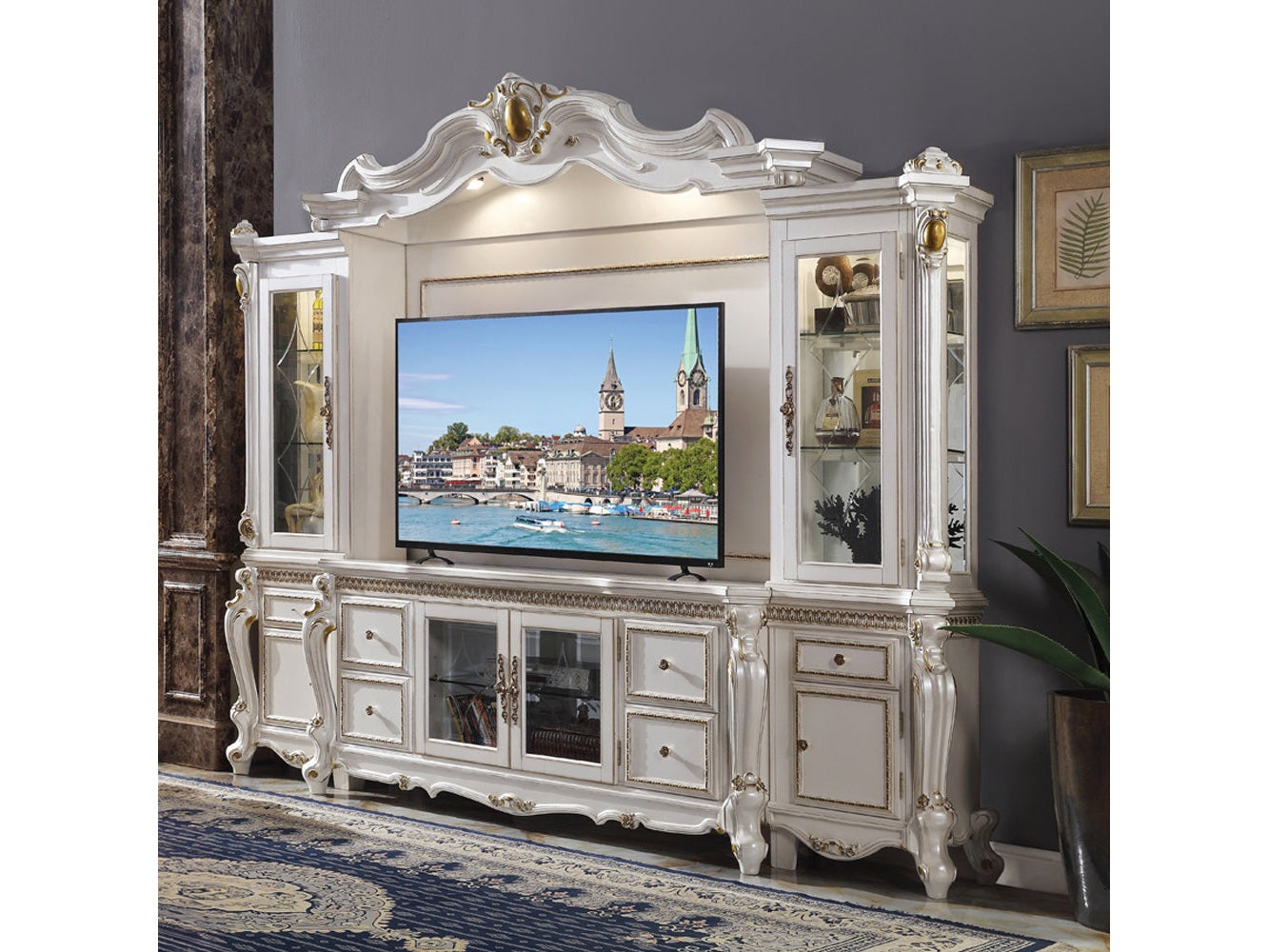 Picardy Entertainment Center - Ornate Home