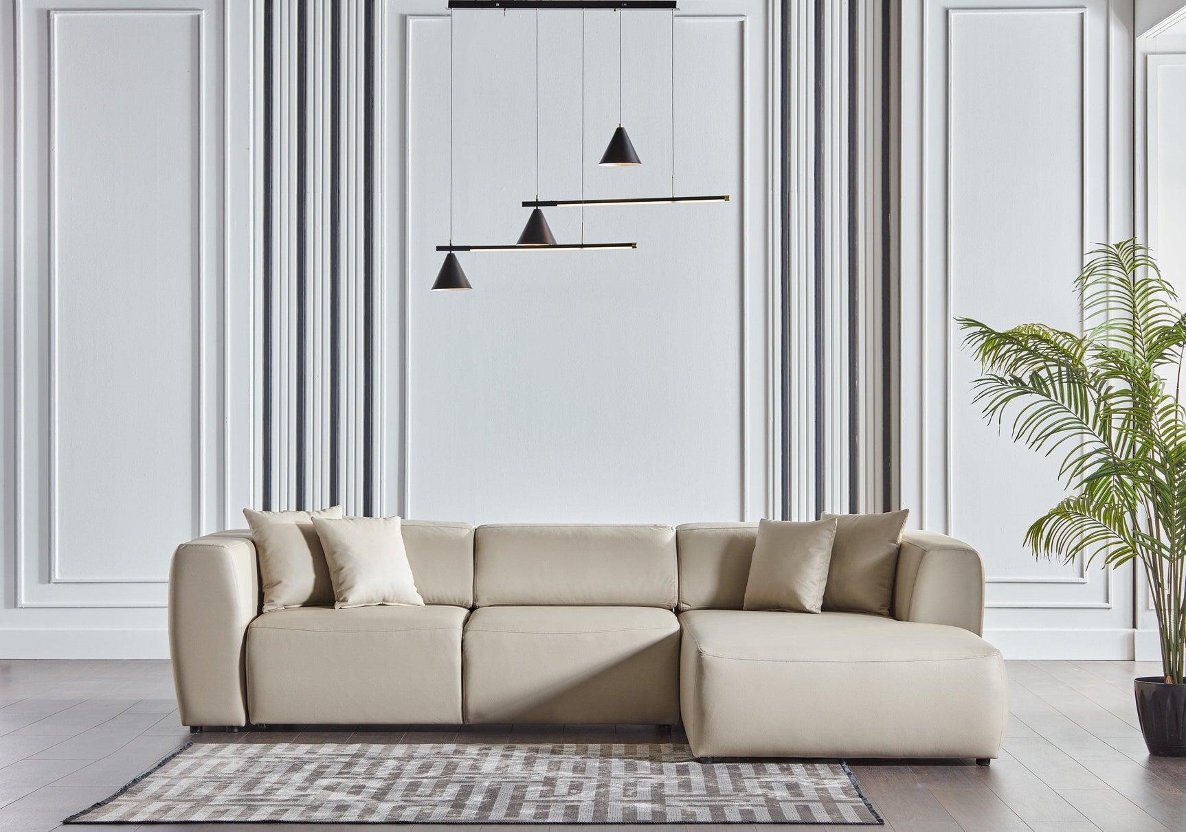 Picasso Convertible Sectional RAF - Ornate Home