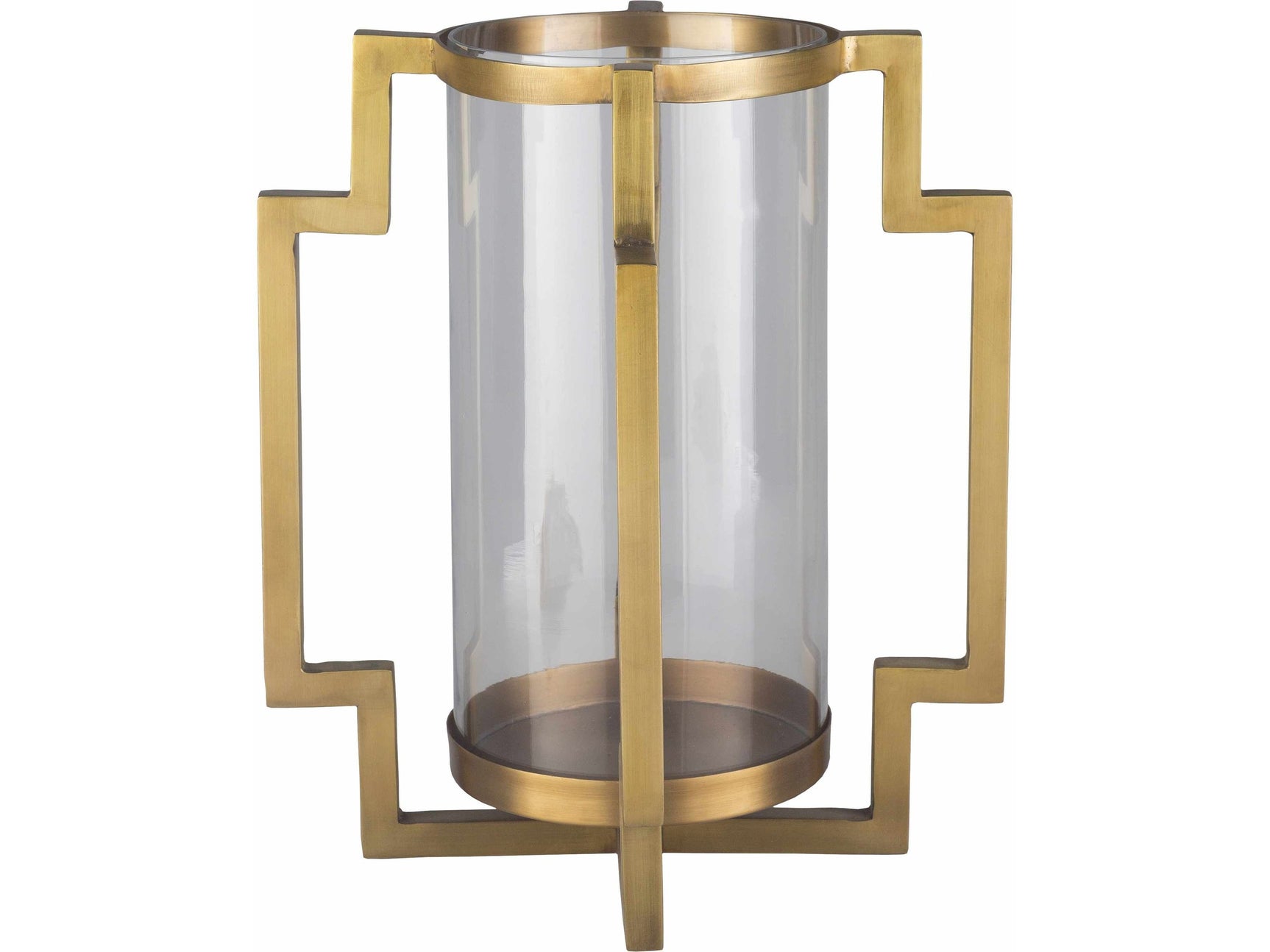 Picher Brass Geometric Gold Decorative Accent - Ornate Home