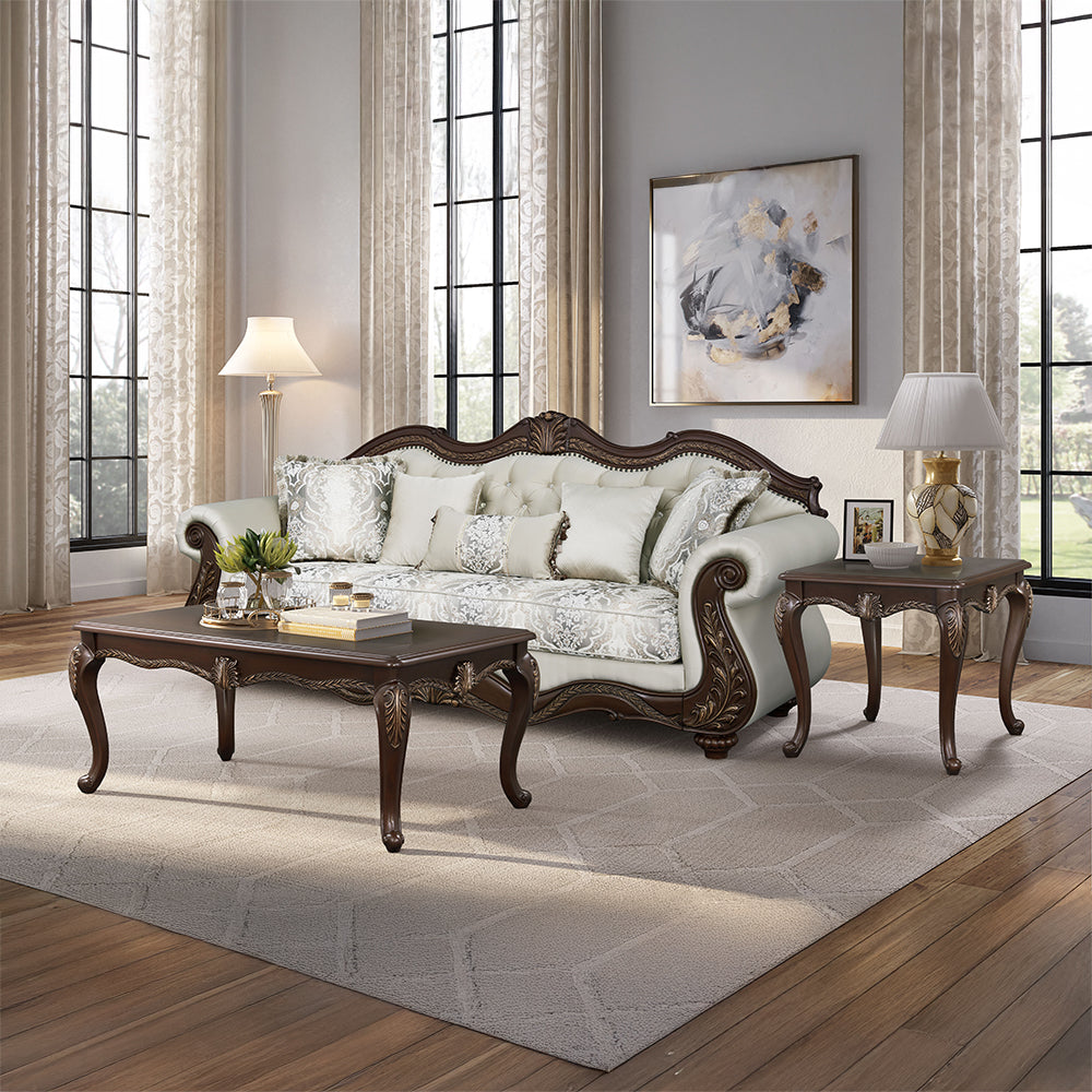 Pierce Cherry Coffee Table - Ornate Home