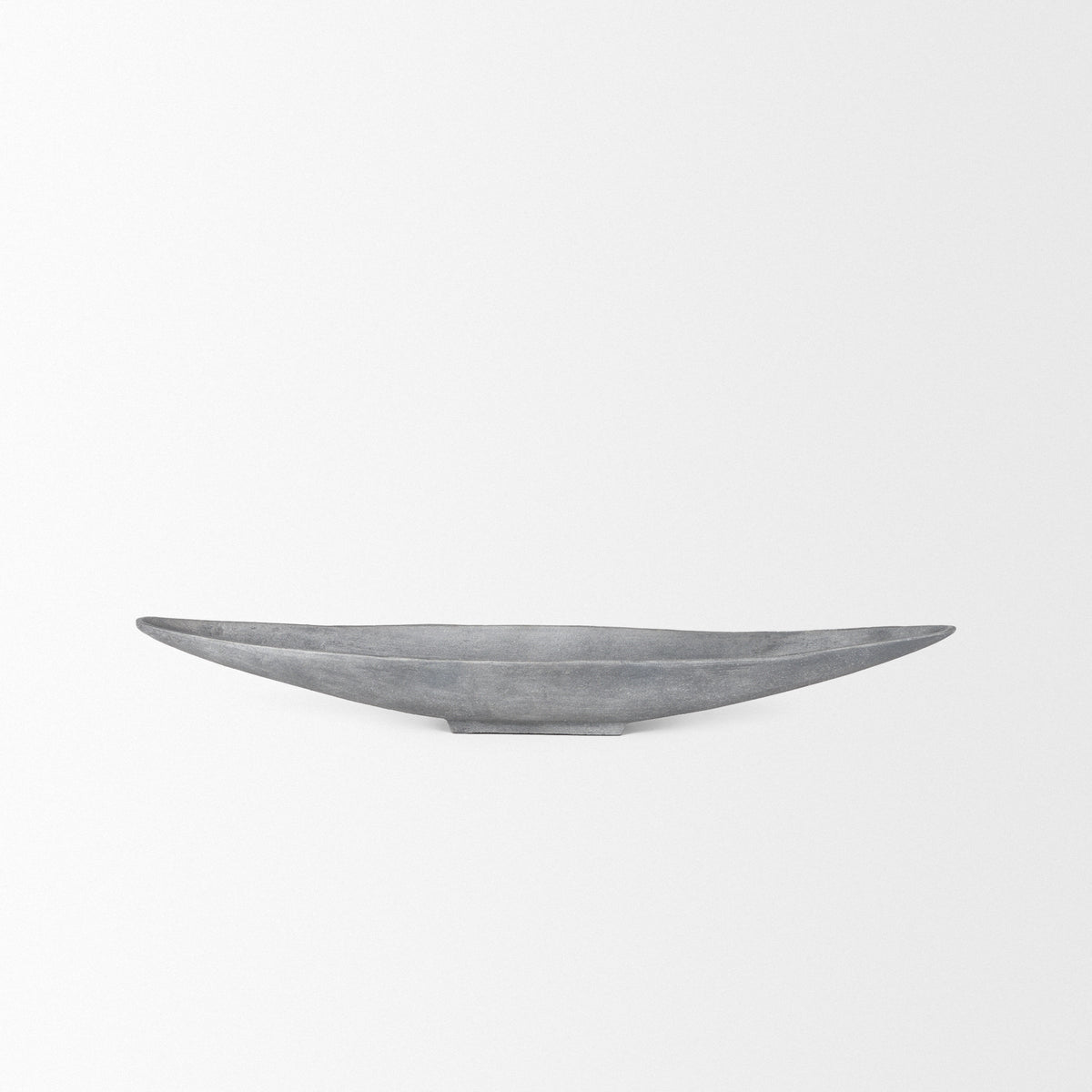Piero Gray Small Concrete Finished Metal Decorative Bowl - Ornate Home