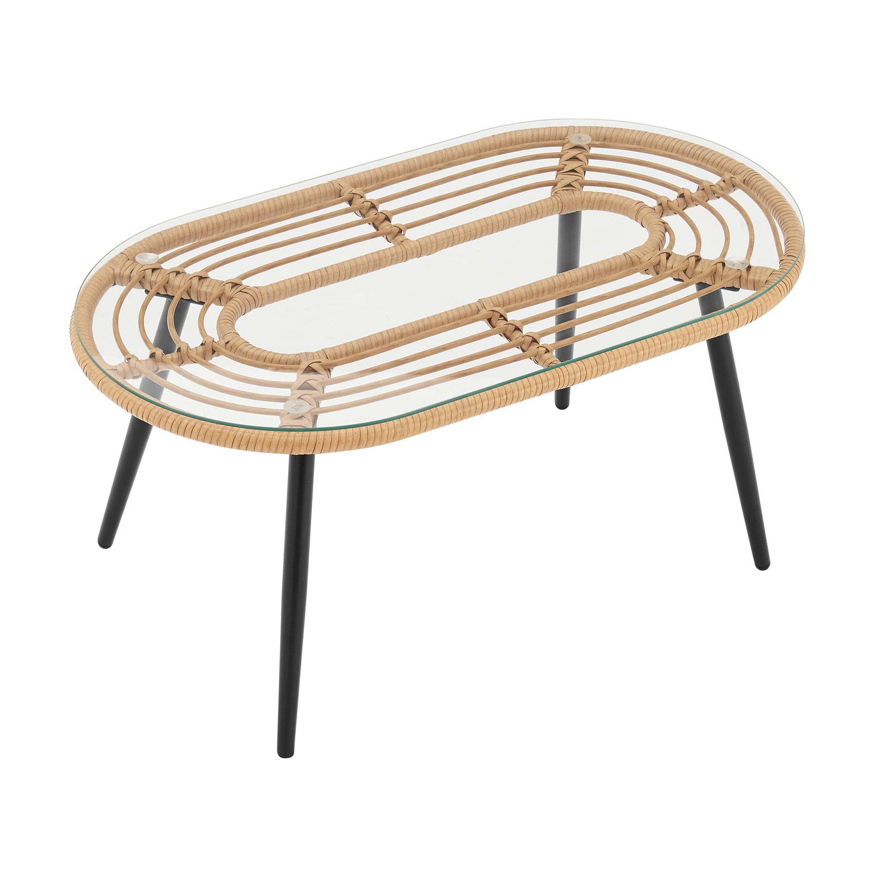 Pine 4-Piece Patio Conversation Set in Grey - Ornate Home