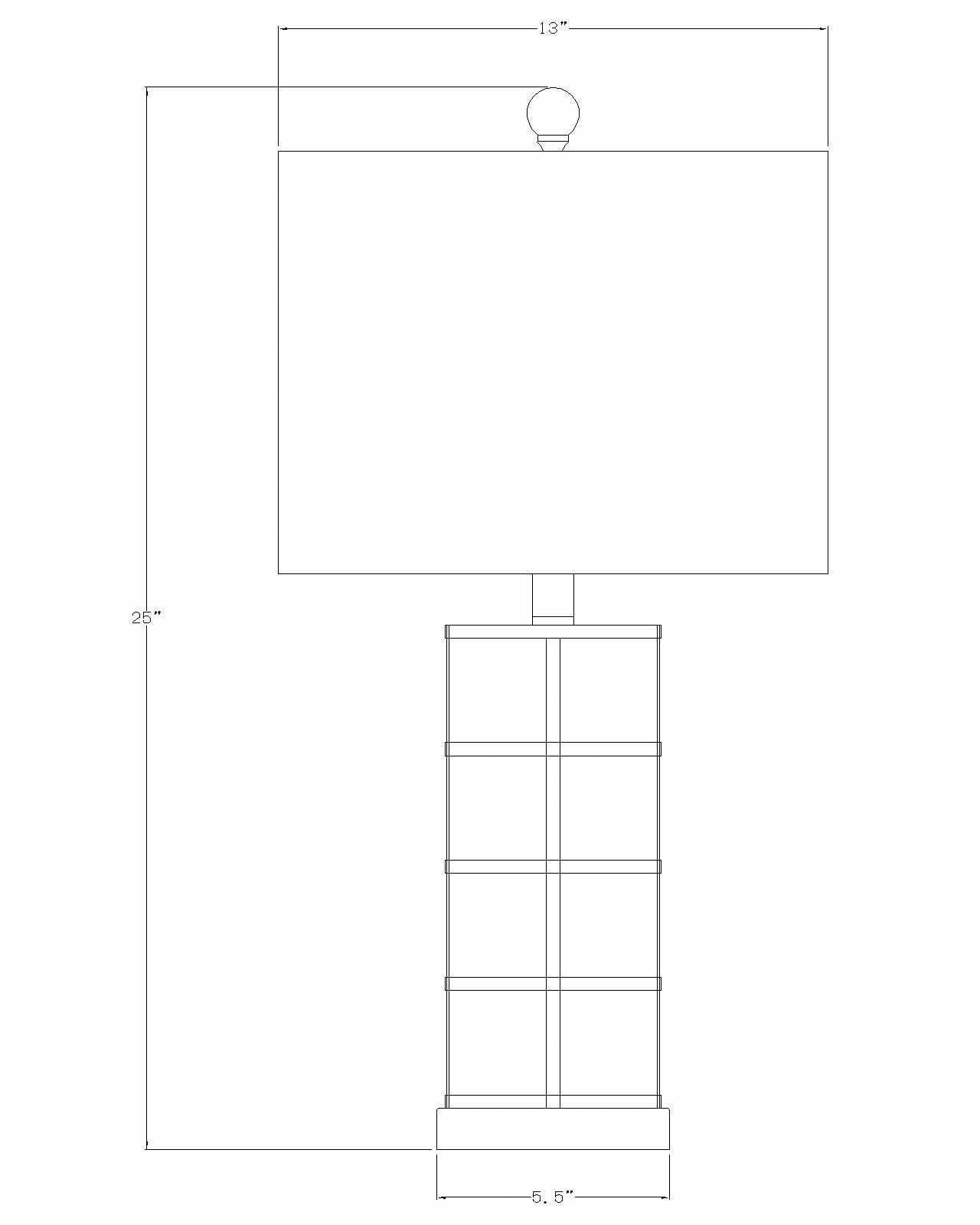 Pineridge Table Lamp - Clearance - Ornate Home