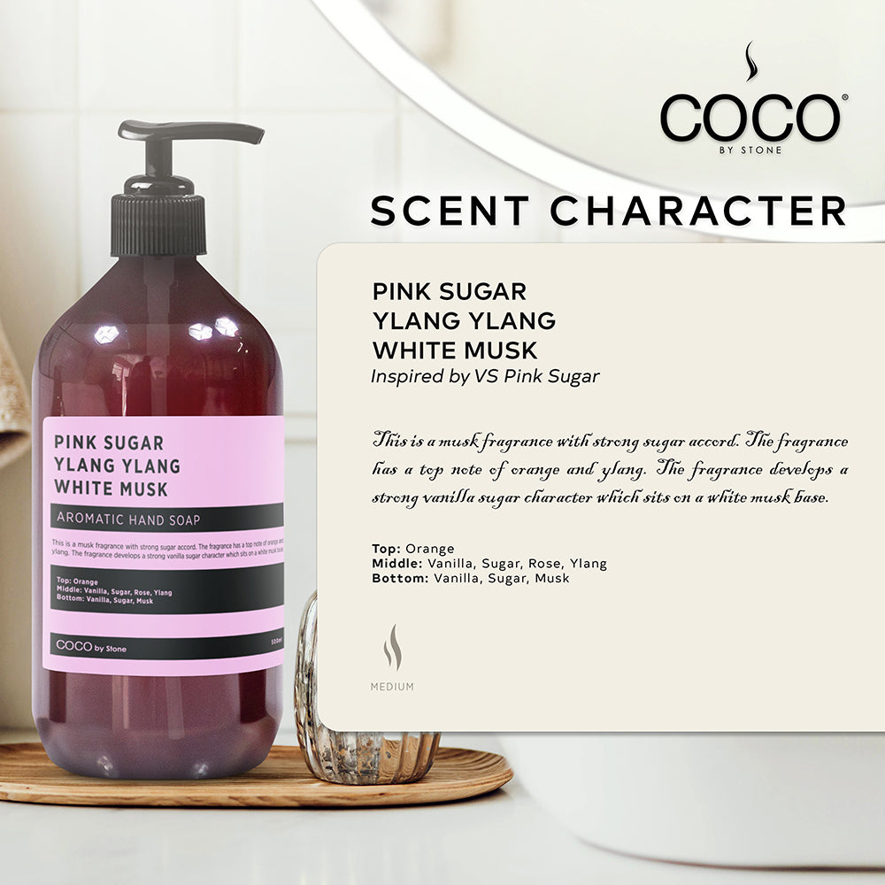 Pink Sugar | Ylang Ylang | White Musk Hand Soap - Ornate Home