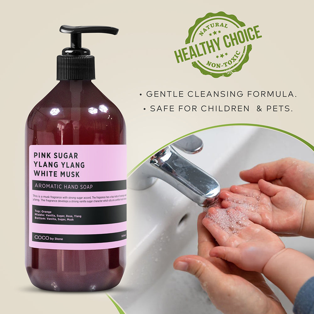 Pink Sugar | Ylang Ylang | White Musk Hand Soap - Ornate Home