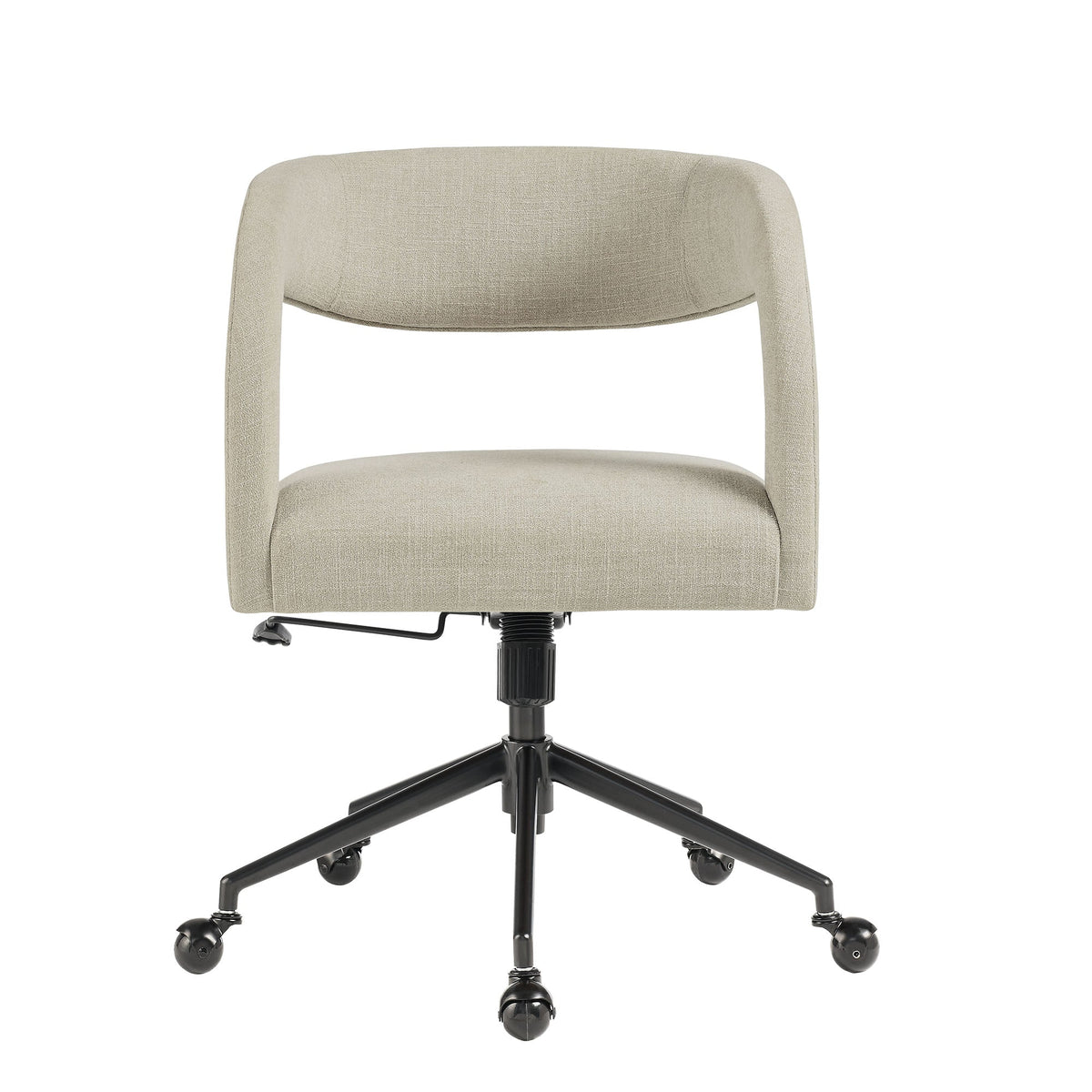 Pinnacle Linen Upholstered Office Chair - Ornate Home