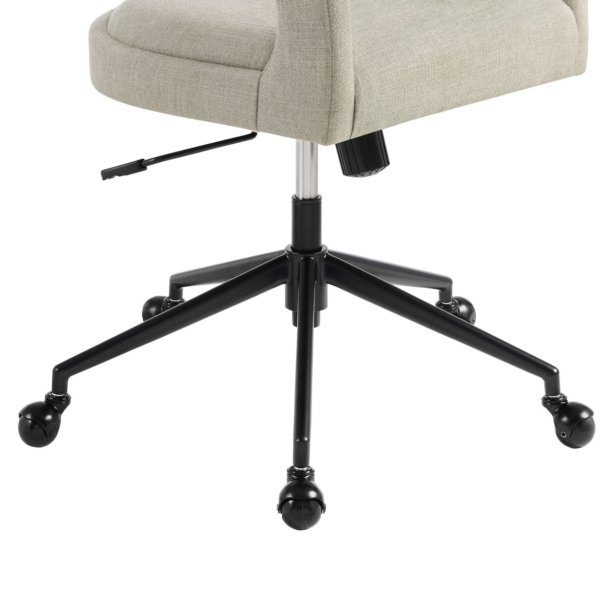 Pinnacle Linen Upholstered Office Chair - Ornate Home