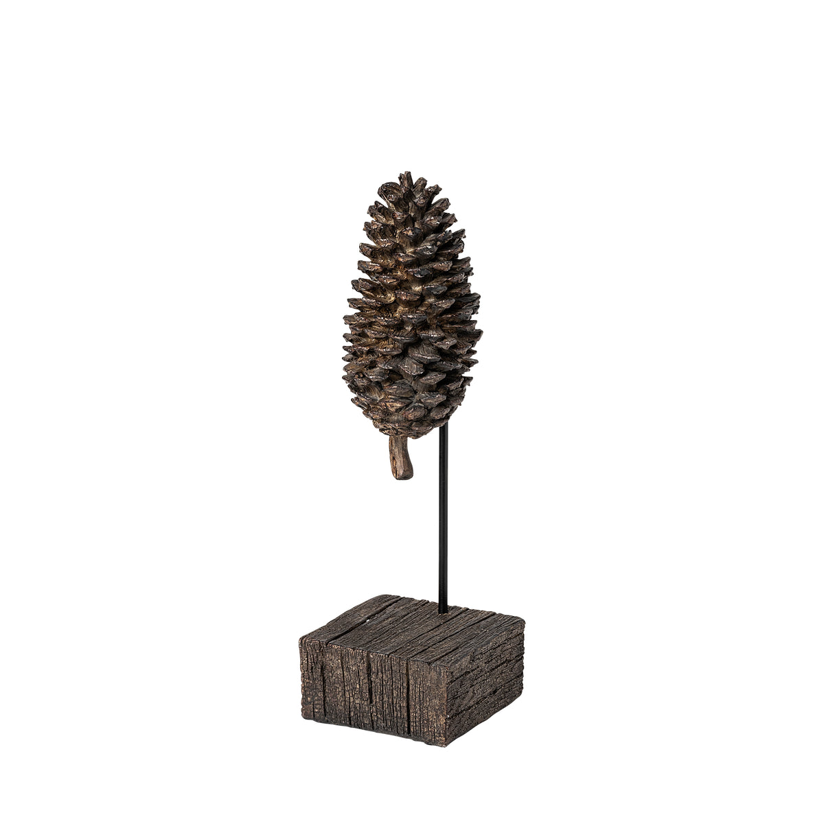 Pinterra Brown Small Resin Pinecone Replica - Ornate Home