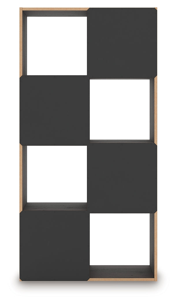 Piperton Charcoal Eight Cube Organizer - Ornate Home