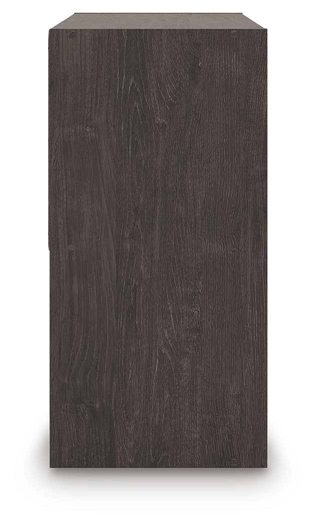 Piperton Charcoal Four Cube Organizer - Ornate Home