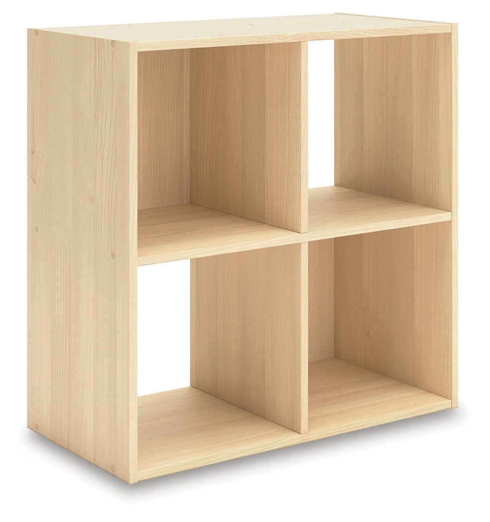 Piperton Tan Four Cube Organizer (Online Special Price) - Ornate Home