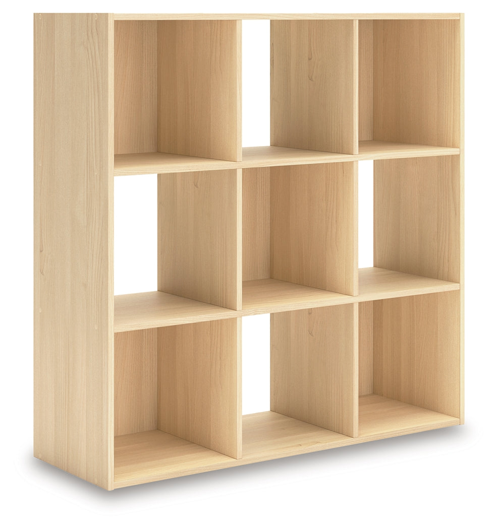 Piperton Tan Nine Cube Organizer (Online Special Price) - Ornate Home