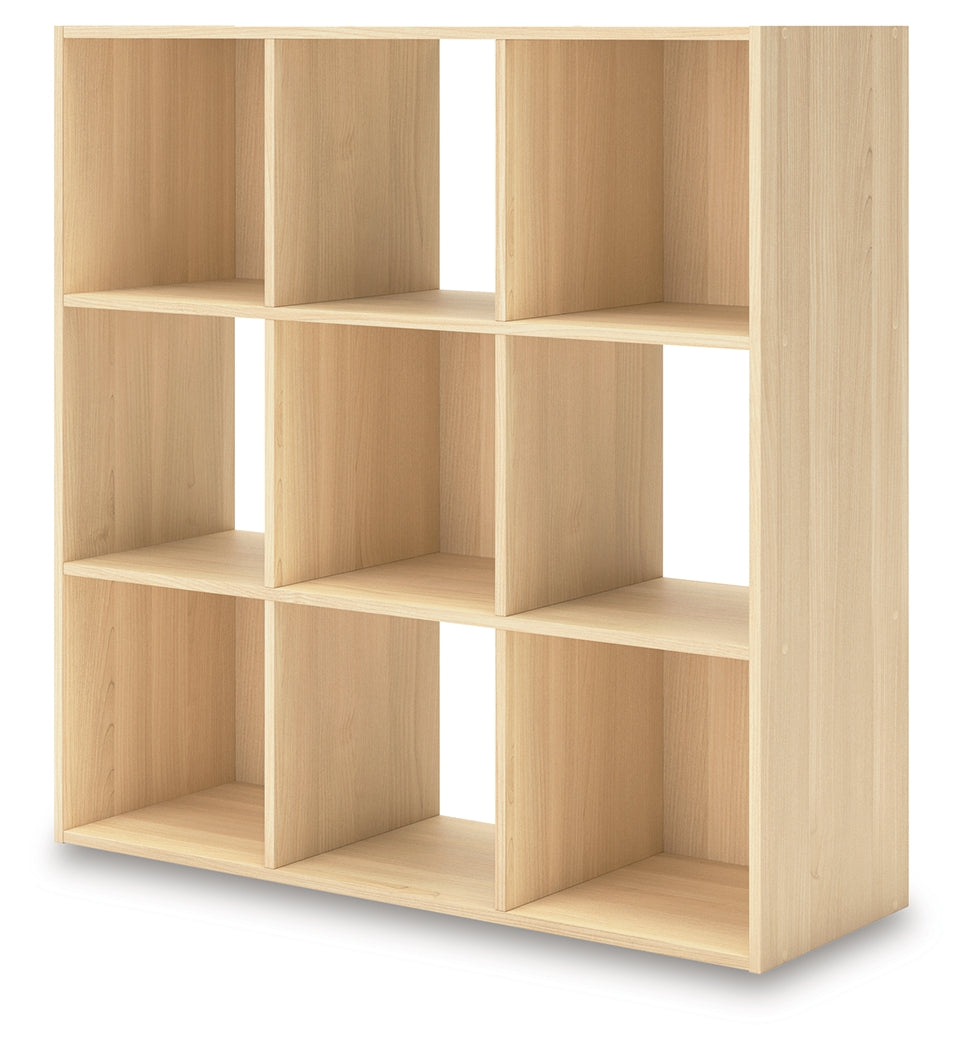 Piperton Tan Nine Cube Organizer (Online Special Price) - Ornate Home