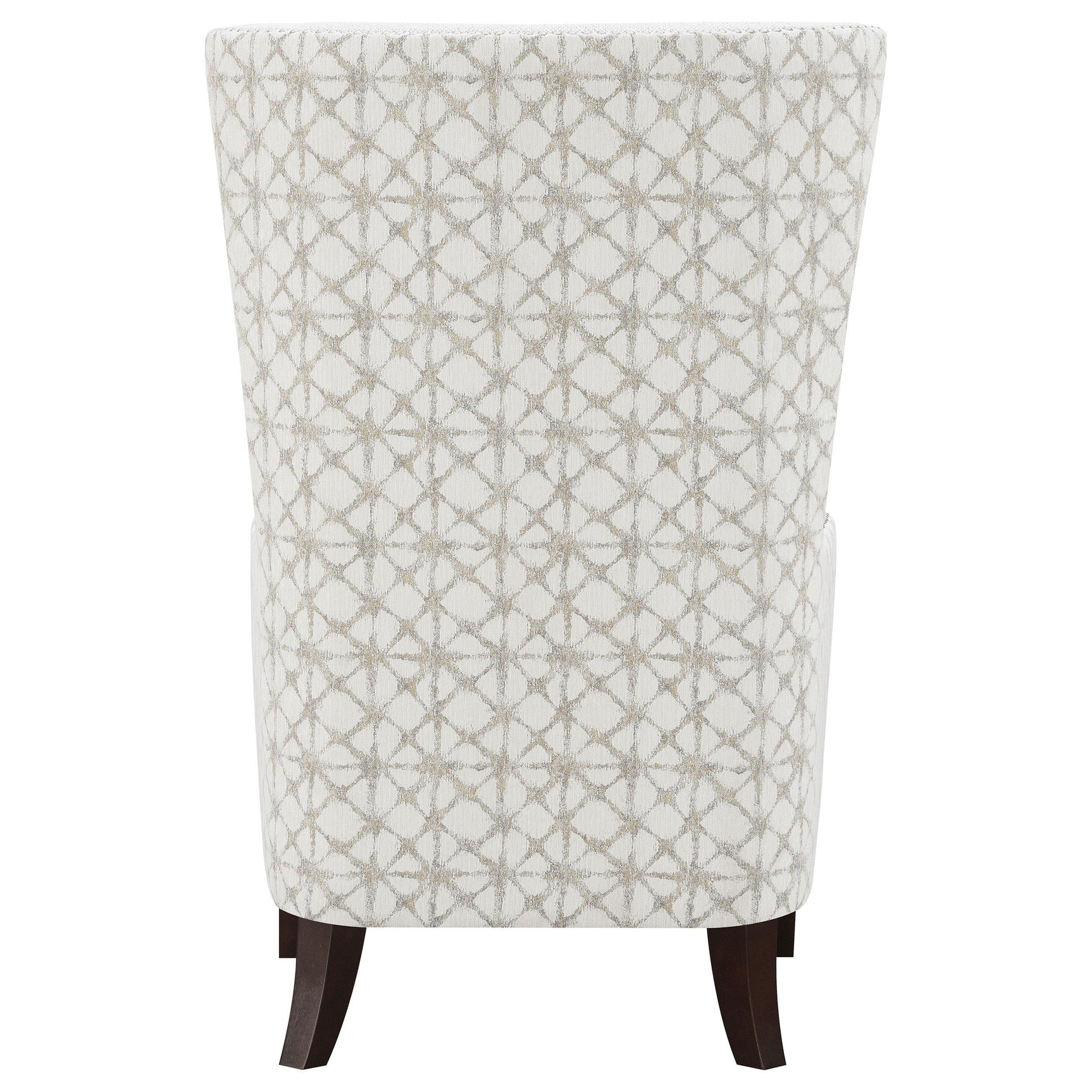 Pippin Latte Upholstered High Wingback Accent Chair - Ornate Home