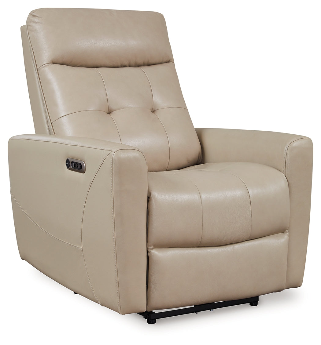 Pisgham Sand Power Recliner (Online Special Price) - Ornate Home