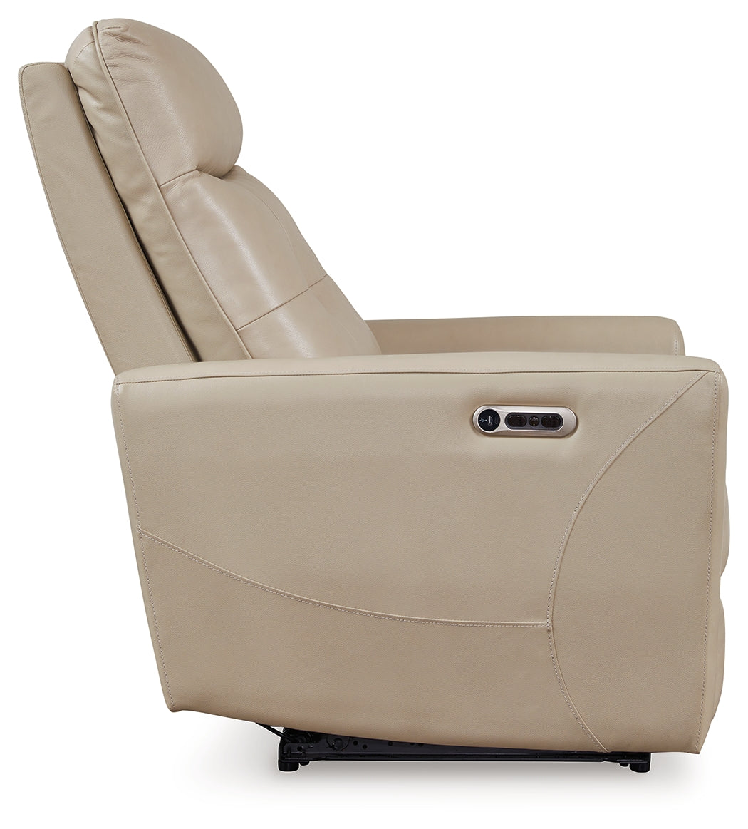 Pisgham Sand Power Recliner - Ornate Home