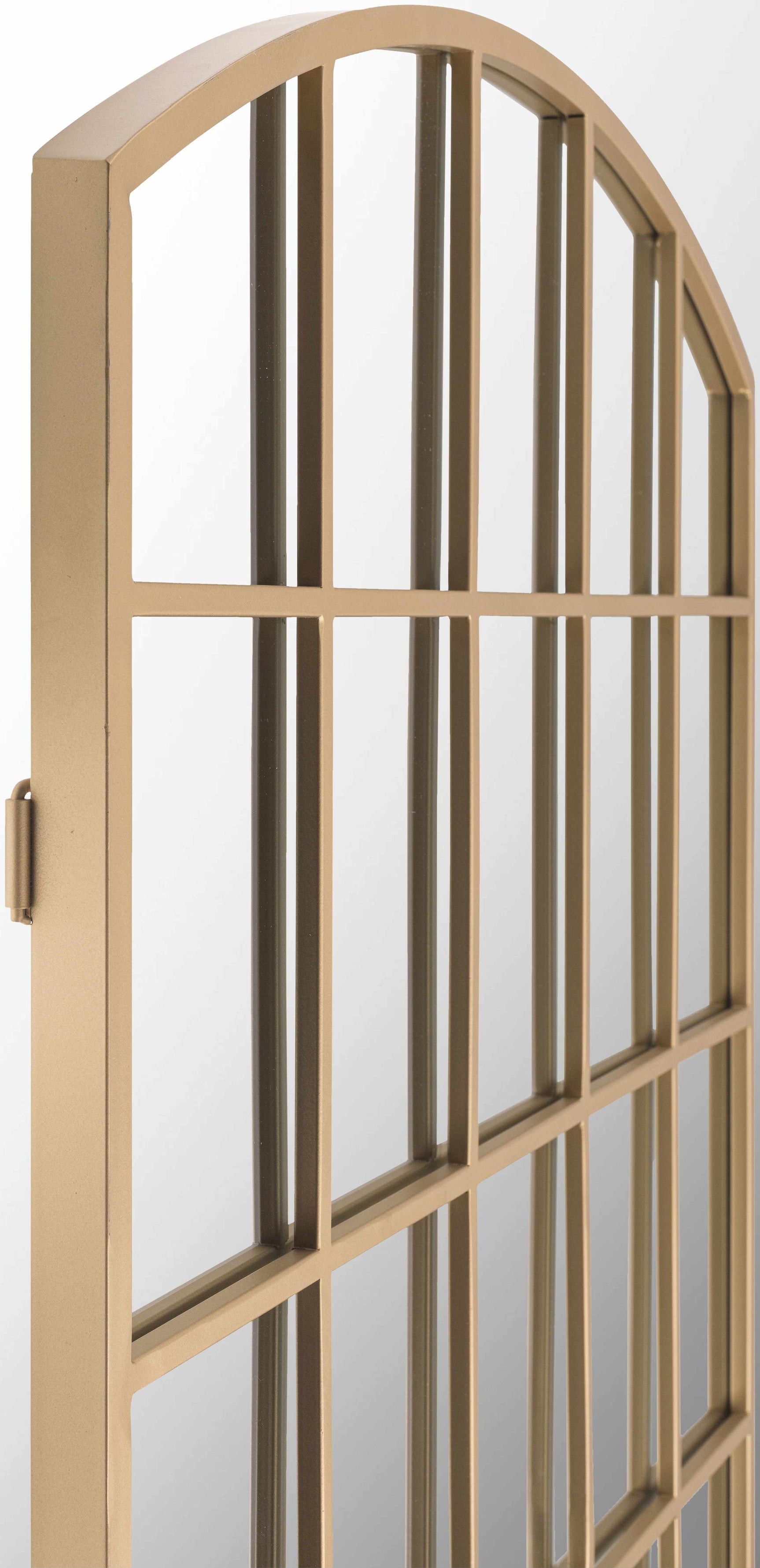 Pisignano Gold Caged Mirror - Ornate Home