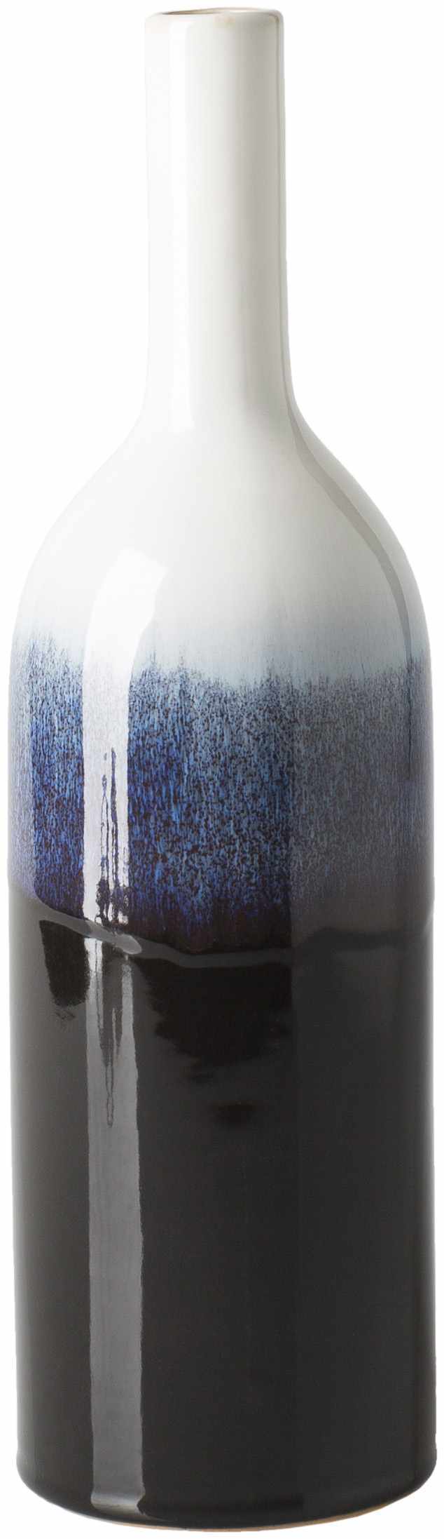 Pitfour Blue White Ceramic Outdoor Vase Set - Ornate Home