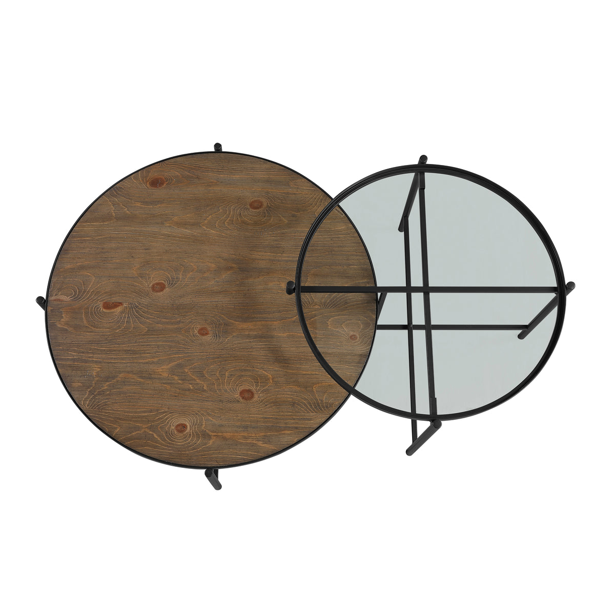 Pivot Gray Cocktail Table - Ornate Home
