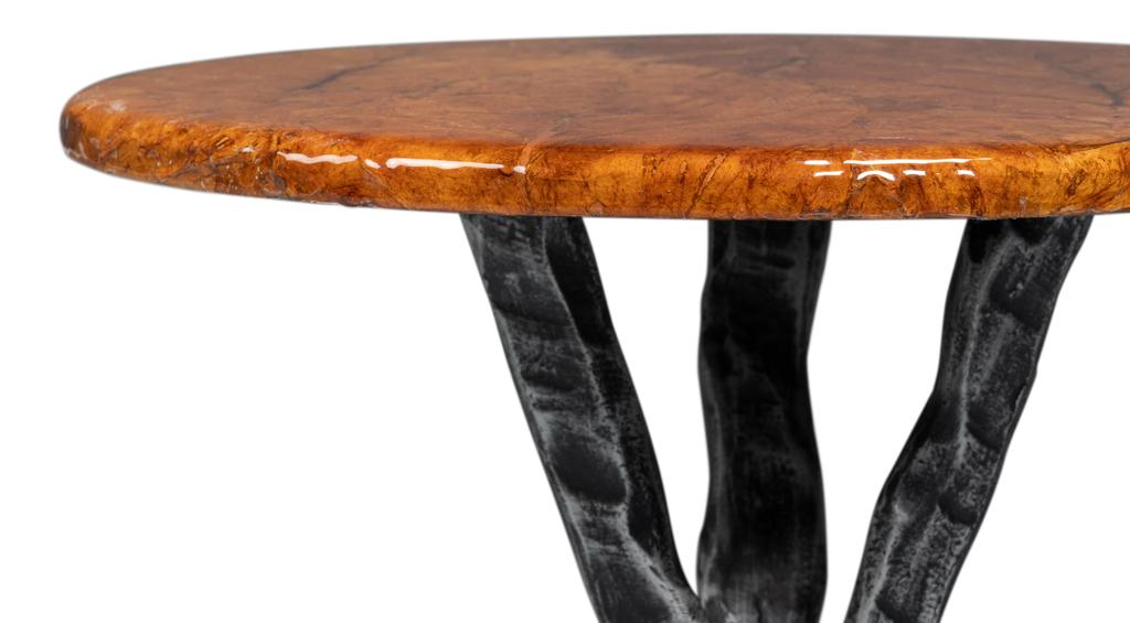 Planter's Brown Side Table - Ornate Home