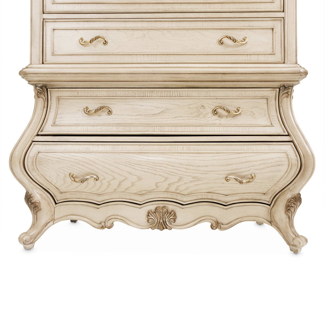 Platine de Royale Champagne 6-Drawer Chest - Ornate Home