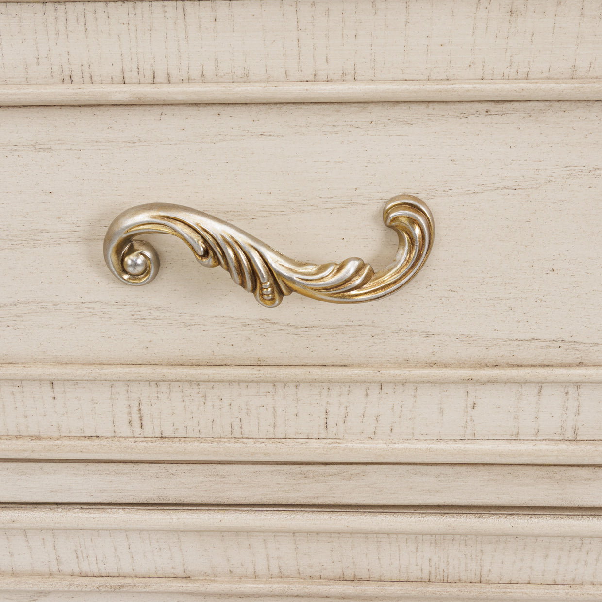 Platine de Royale Champagne 6-Drawer Chest - Ornate Home