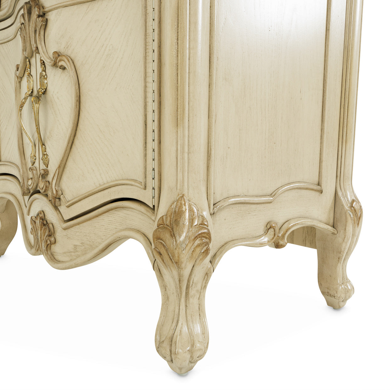 Platine de Royale Champagne Nightstand - Ornate Home