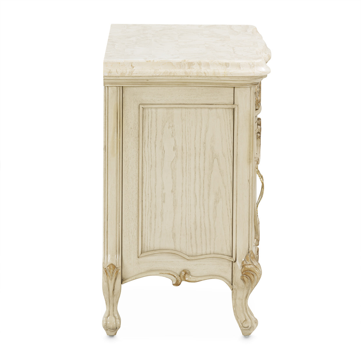 Platine de Royale Champagne Nightstand - Ornate Home