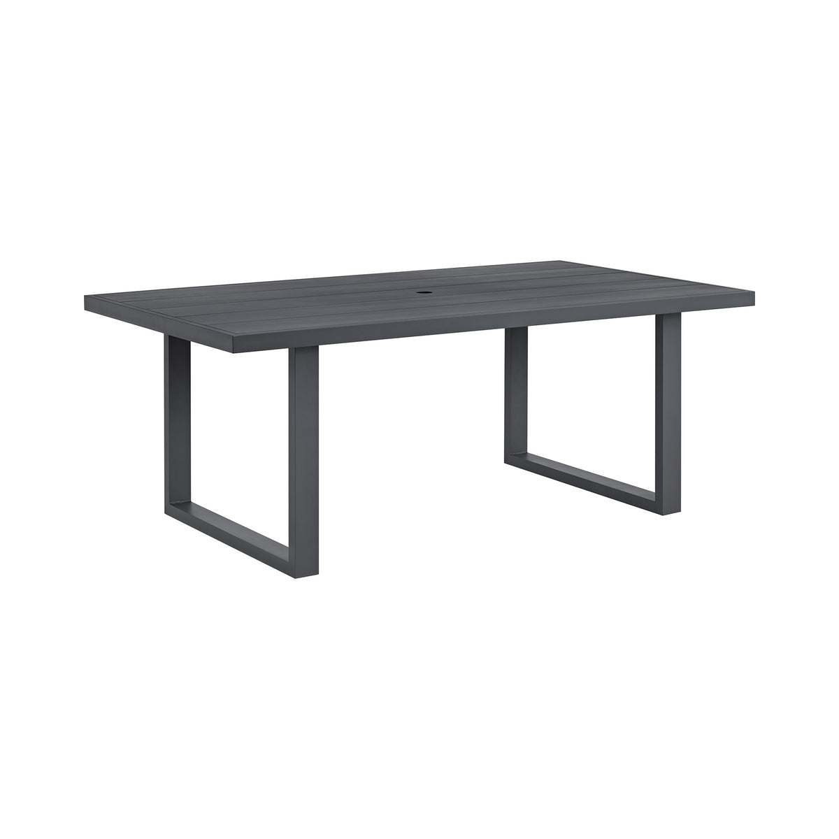 Playa Dark Grey 6-Piece Standard Height Outdoor Dining Set - Ornate Home