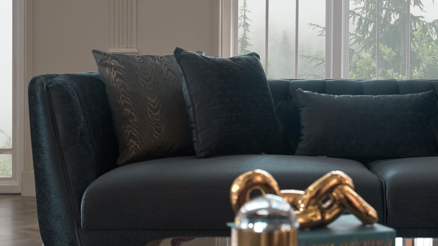 Plaza Velvet Sofa - Ornate Home