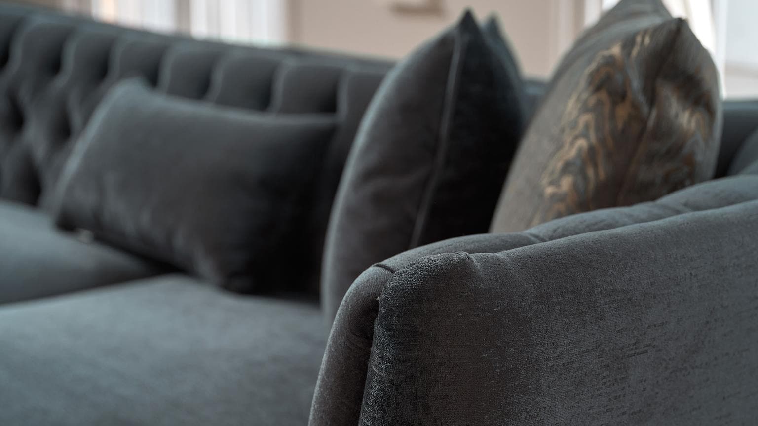 Plaza Velvet Sofa - Ornate Home