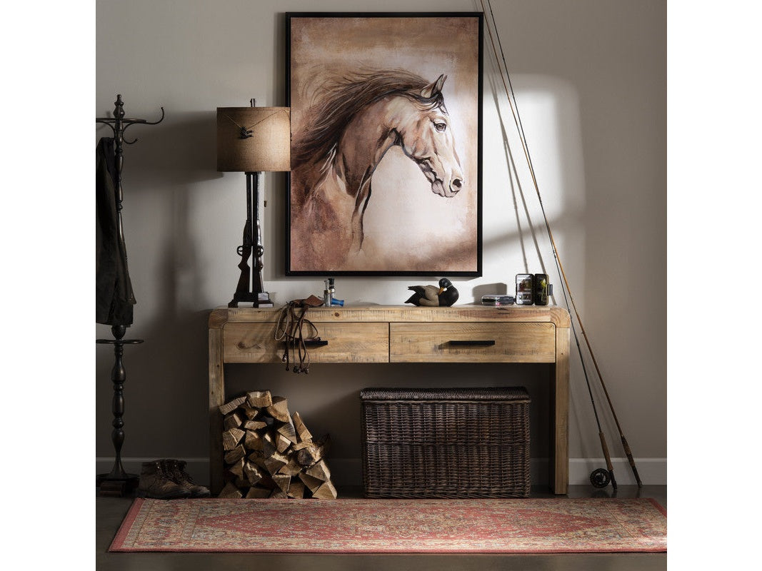 Pleasant Grove Brown Console - Ornate Home