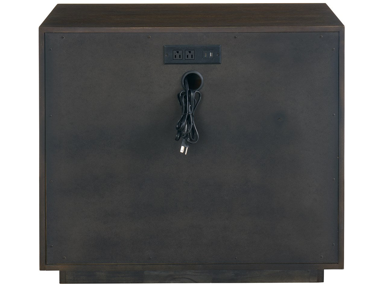Plinth Sable Nightstand - Ornate Home