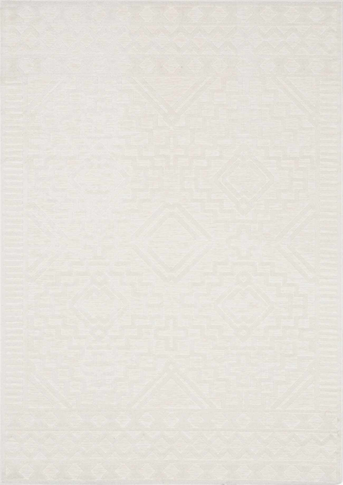 Plumtree 3D White Outdoor Rug - Ornate Home