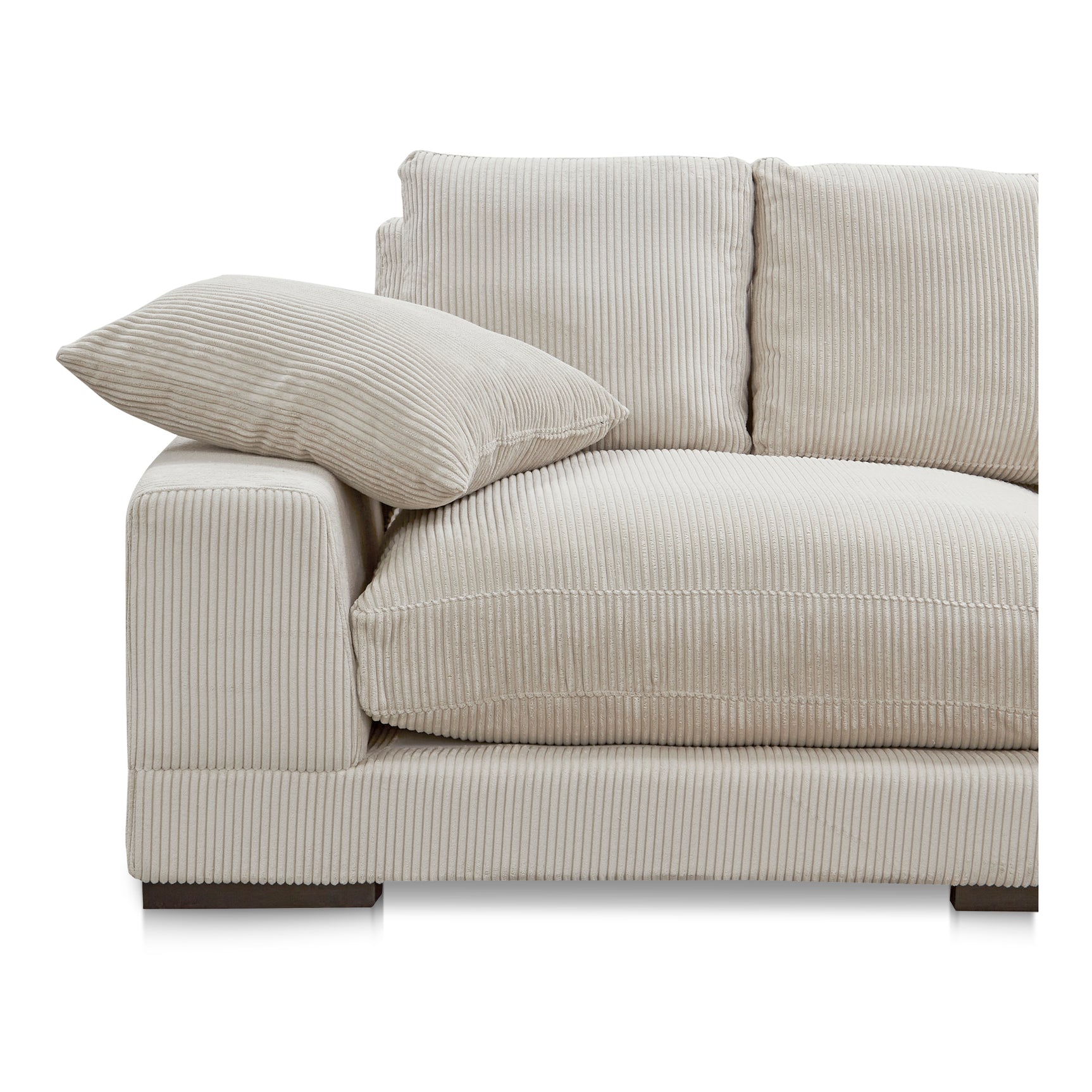 Plunge Cappuccino Large Sectional - Ornate Home