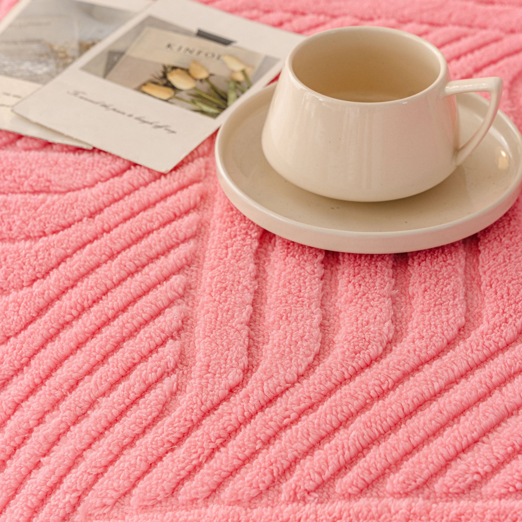 Plush Fleece Washable Sofa Throw Blanket, Soft & Cozy Furniture Protector for Couch - Ornate Home