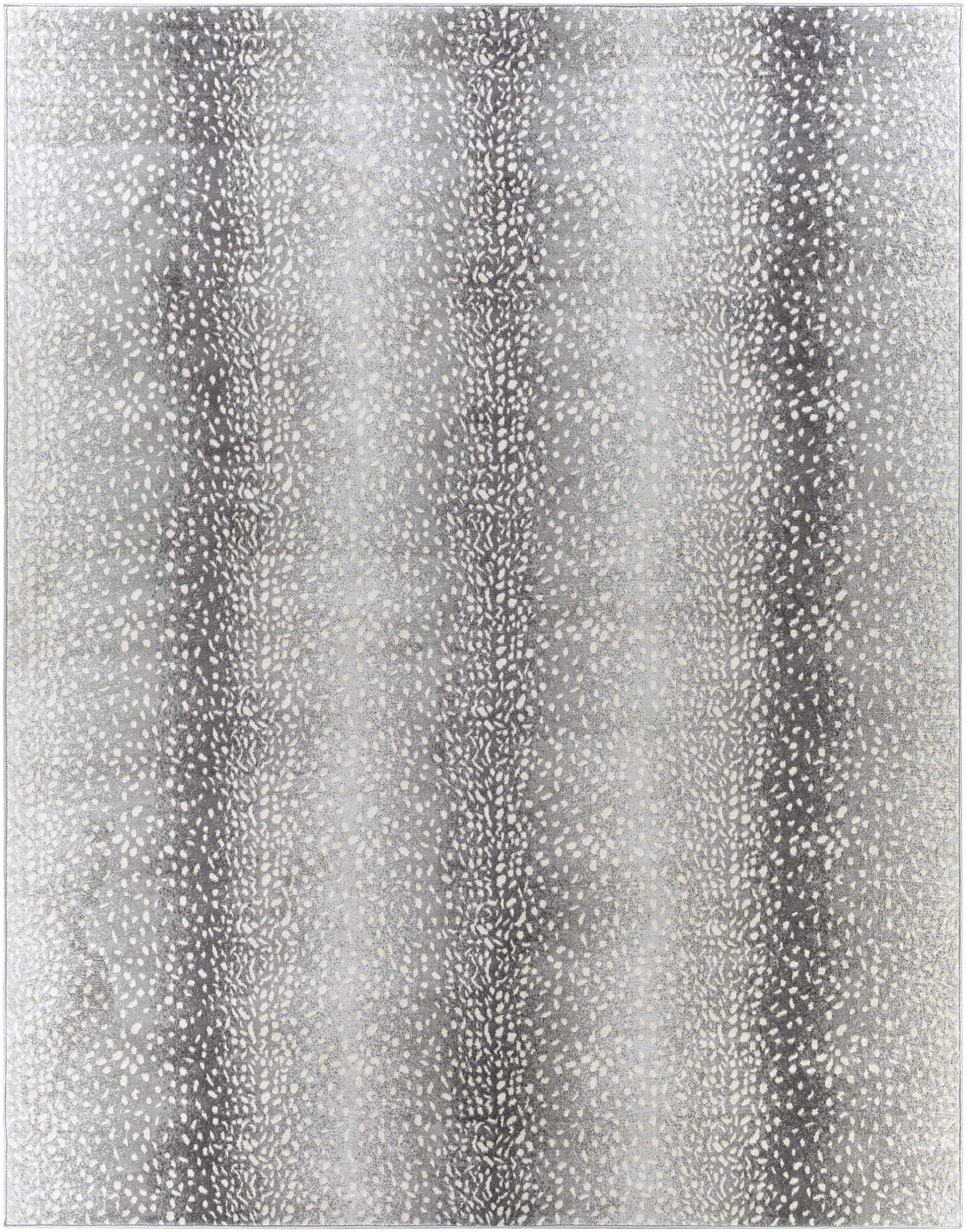 Pointblank Black&Gray Antelope Print Rug - Ornate Home