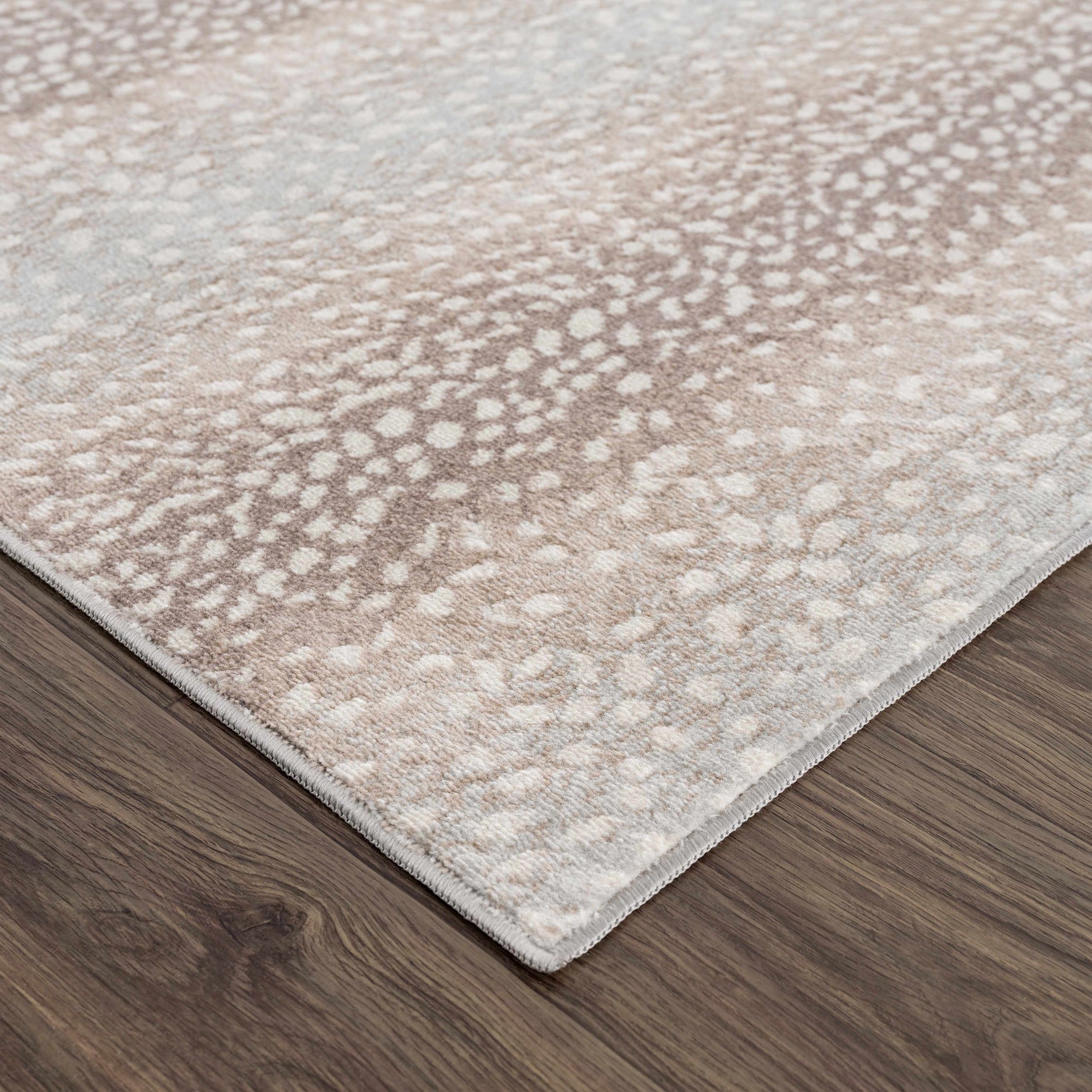 Pointblank Tan Leopard Print Rug - Ornate Home