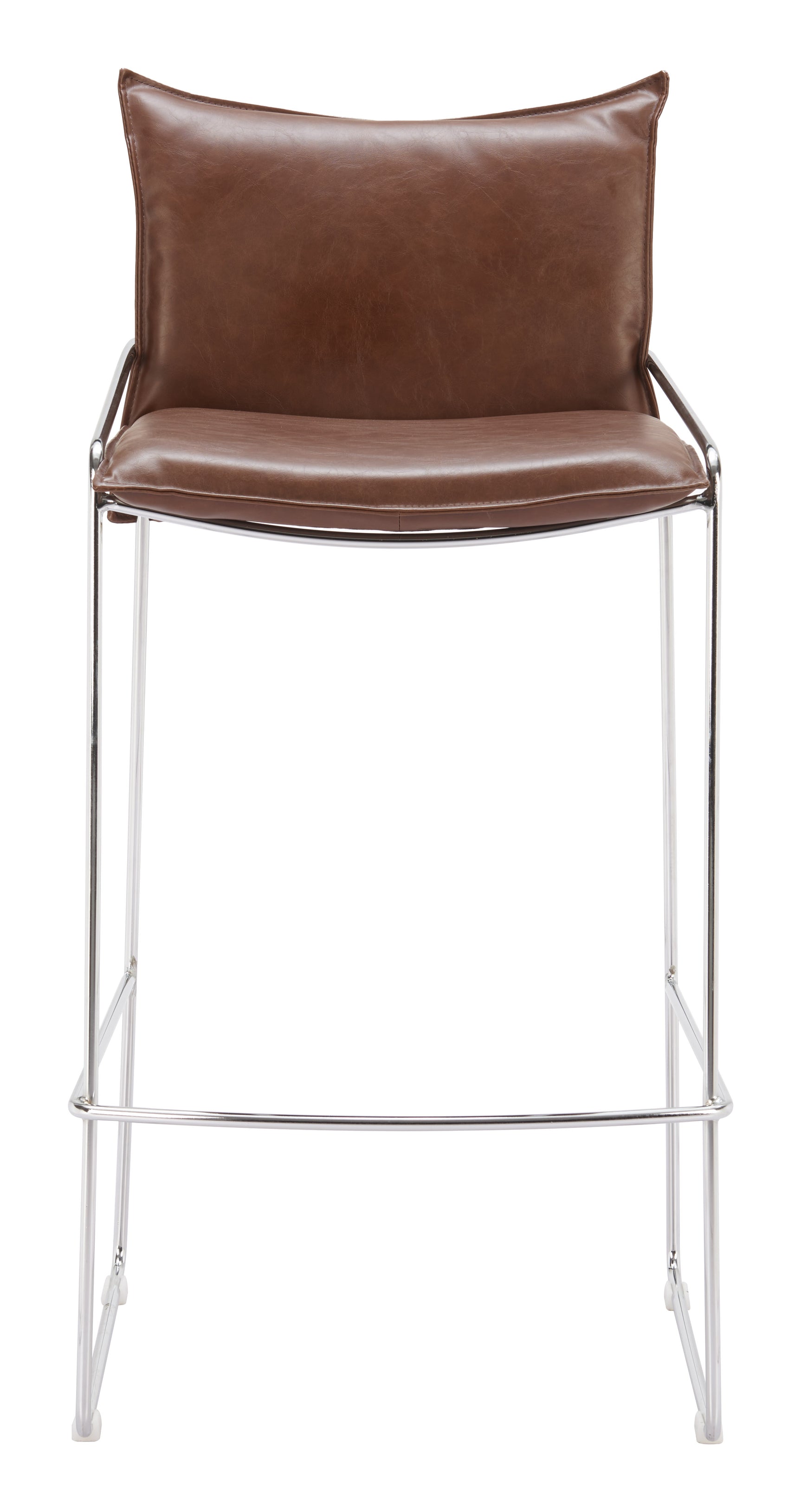 Pola Brown Barstool - Ornate Home