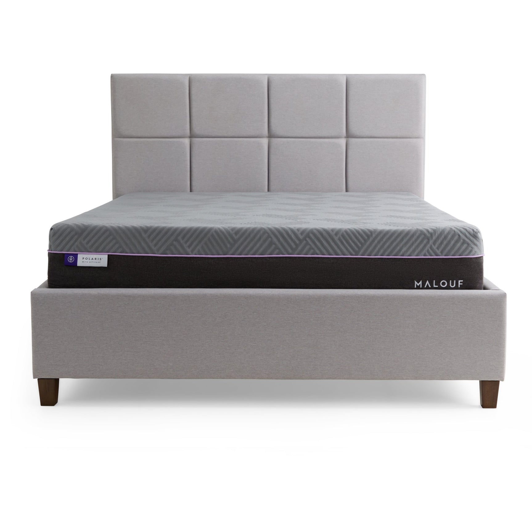 Polaris ActivAir Gray King Mattress - Ornate Home