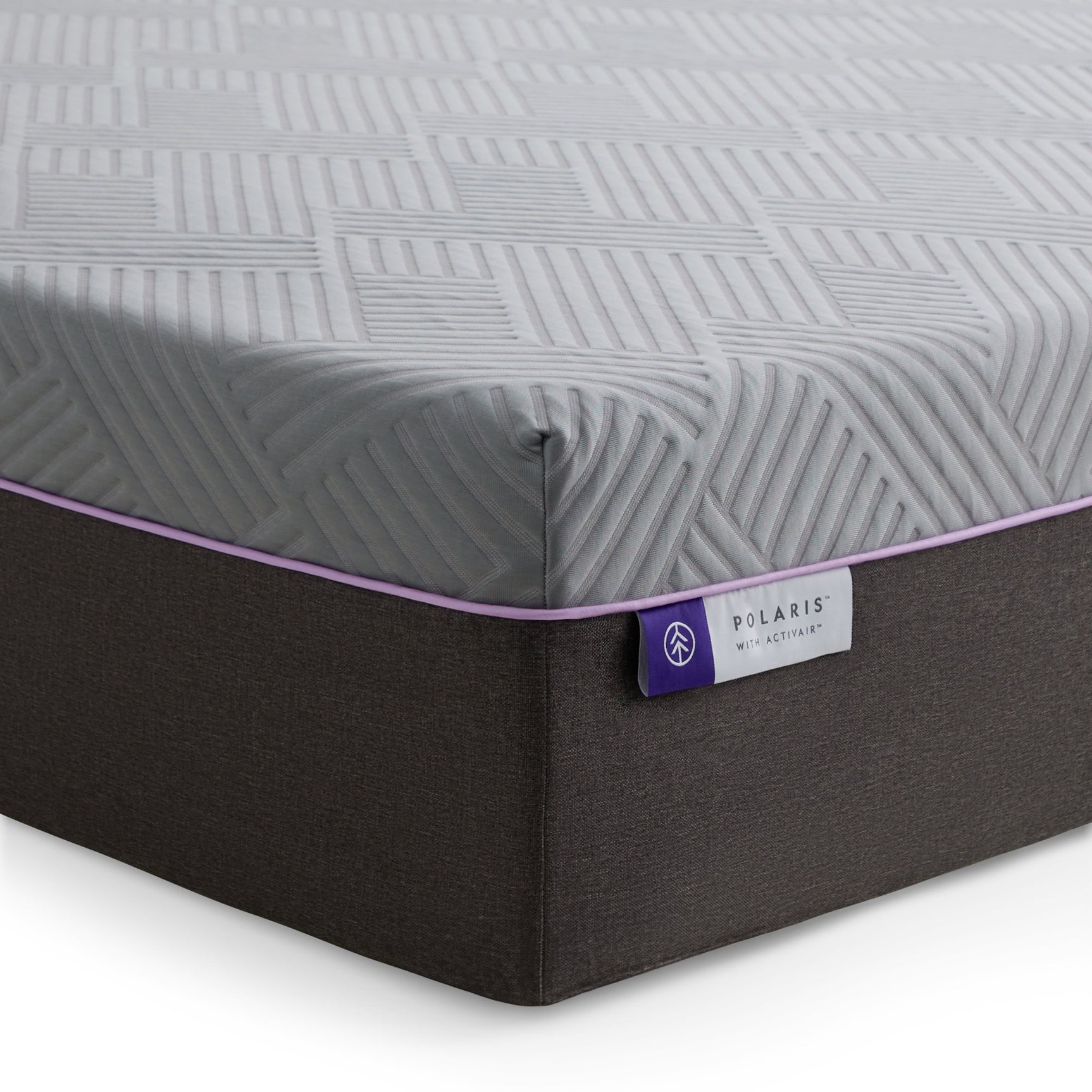Polaris ActivAir Gray King Mattress - Ornate Home
