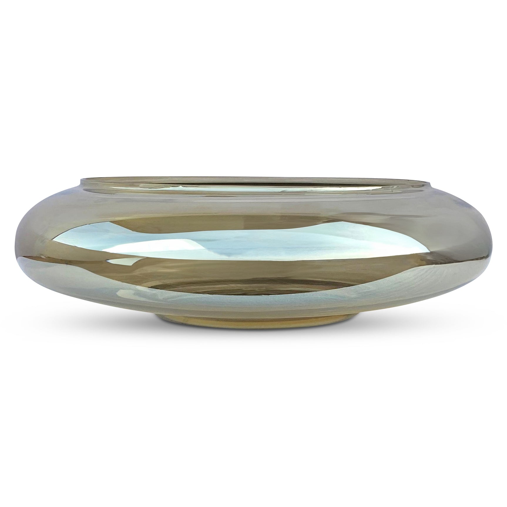 Polene Smoky Brown Large Glass Bowl - Ornate Home