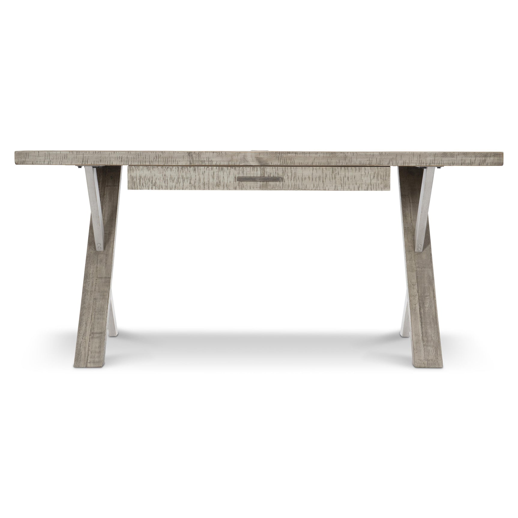 Polk Glazed Silver/Morel Desk - Ornate Home