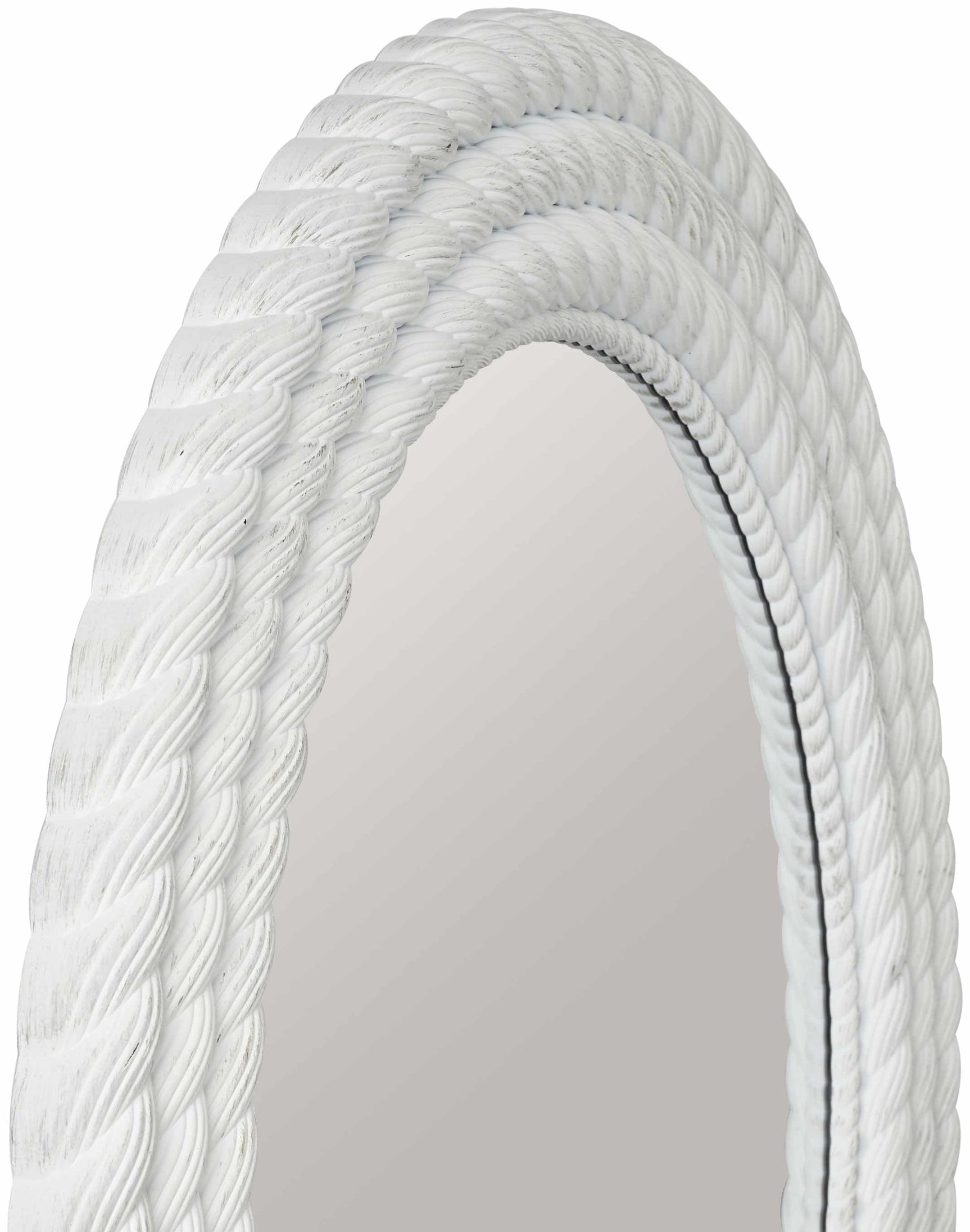 Polverigi Round White Mirror - Ornate Home