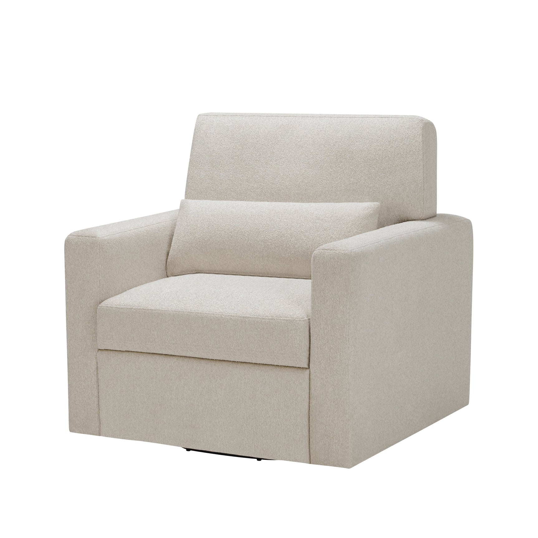 Pompano Beige Swivel Chair - Ornate Home