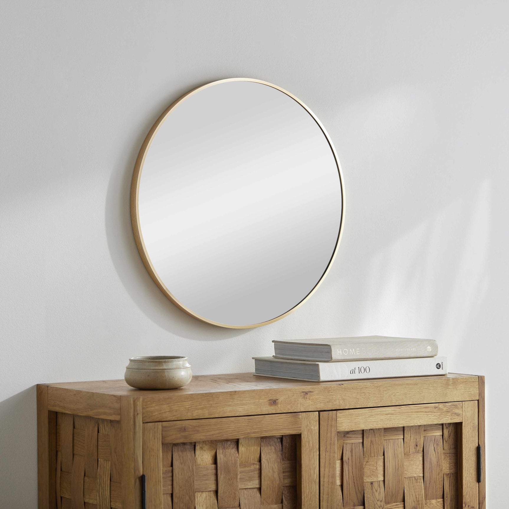 Pontalina Round Gold Mirror - Ornate Home