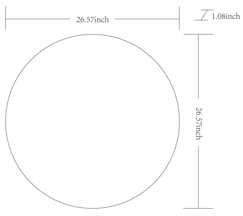 Pontalina Round White Mirror - Clearance - Ornate Home