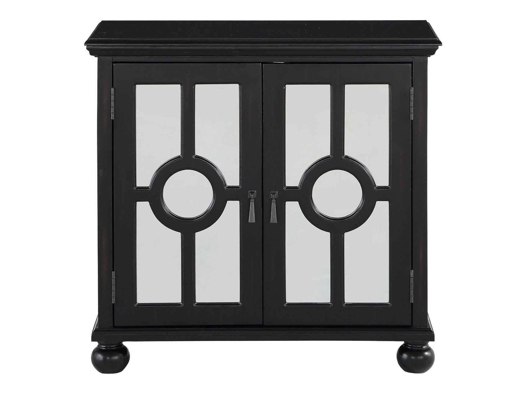 Poppy Antique Black Accent Chest - Ornate Home