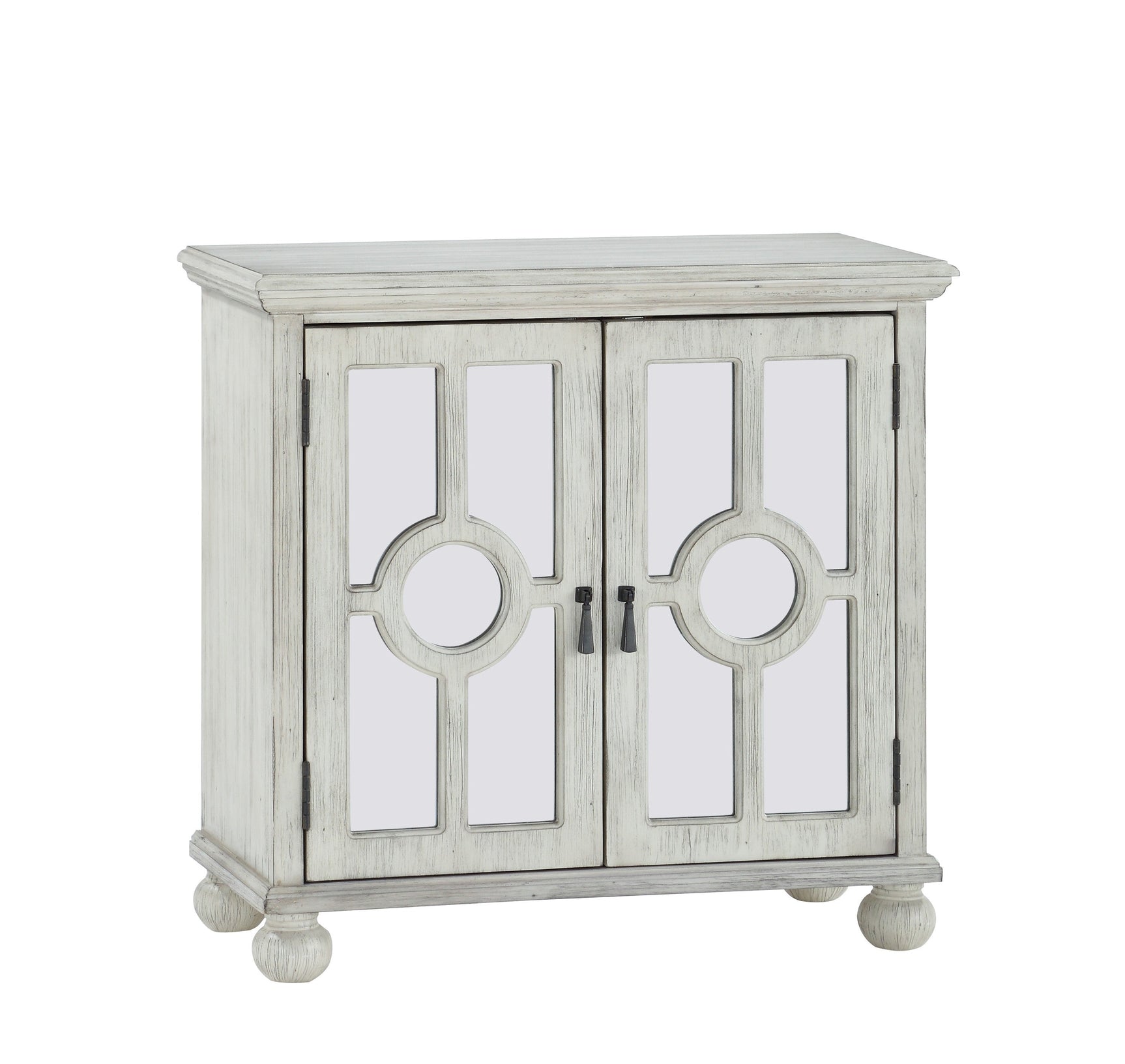Poppy Antique White Accent Chest - Ornate Home